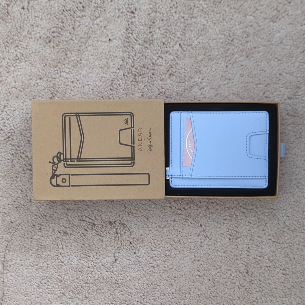 ANDAR DENNER WALLET - Periwinkle